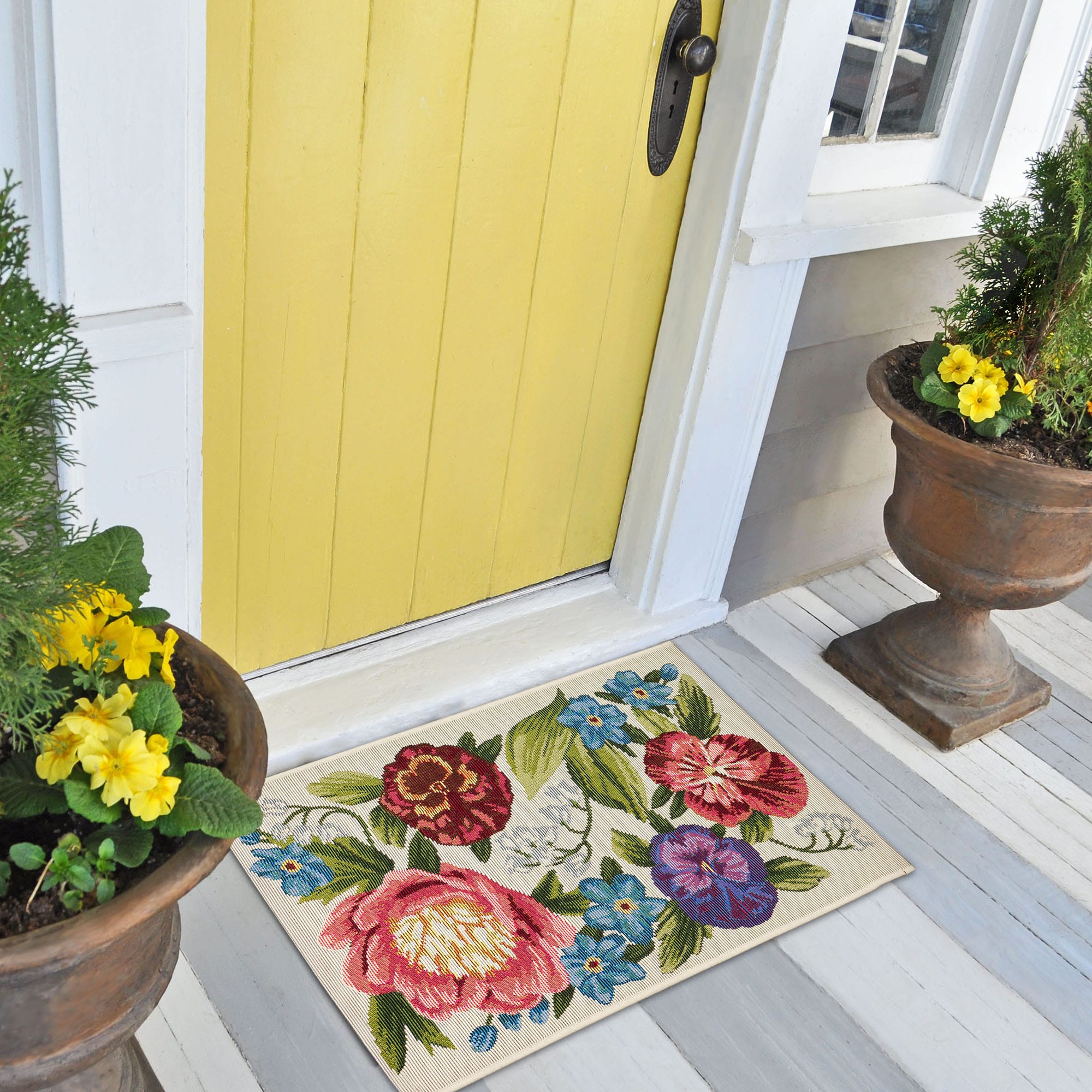 Esencia Secret Garden Indoor/Outdoor Mat