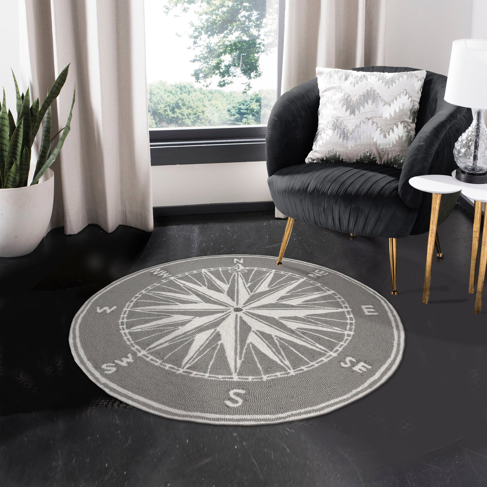 Frontporch Compass Indoor Outdoor Mat