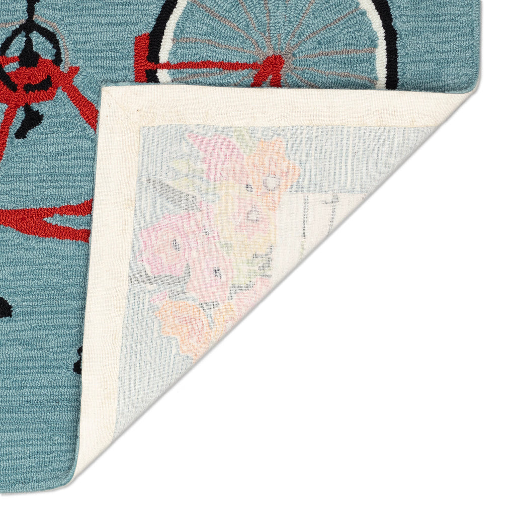 Frontporch Bike Ride Indoor Outdoor Mat
