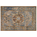 Esencia Heriz Indoor Outdoor Mat with Non-Skid Backing