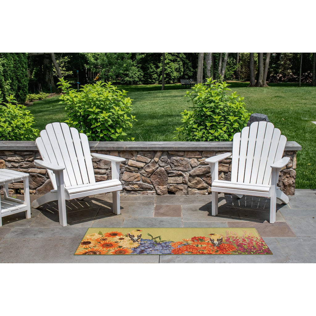 Esencia Garden Birds Indoor Outdoor Mat