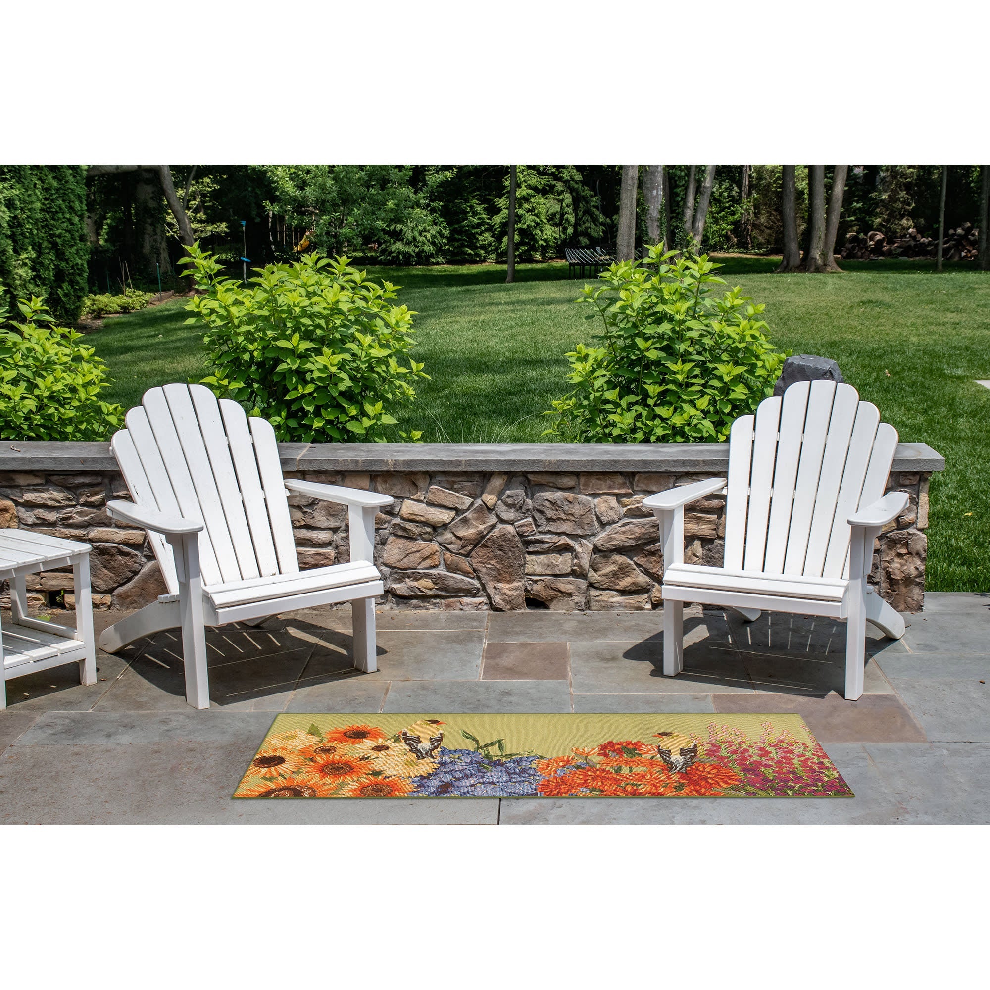 Esencia Garden Birds Indoor Outdoor Mat