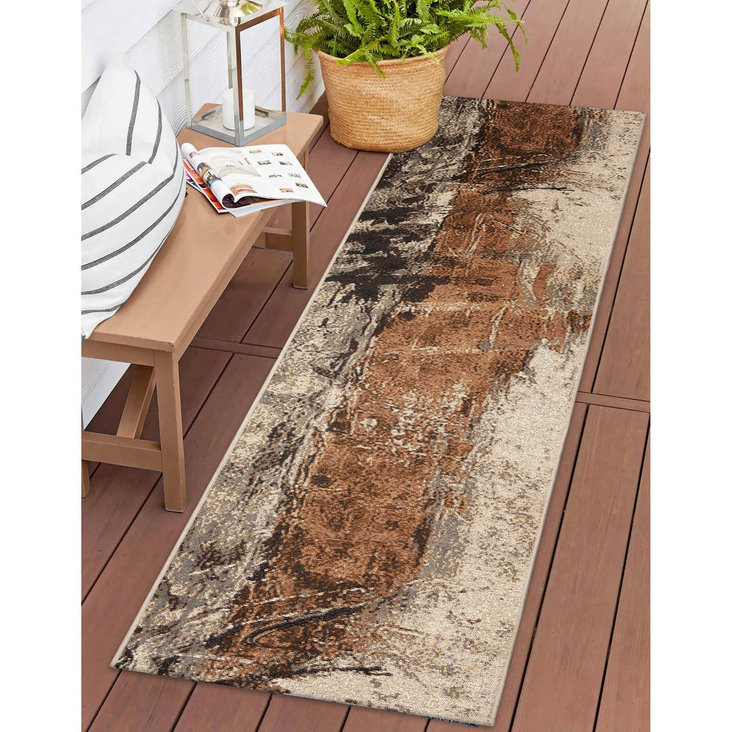 Marina Moderne Indoor Outdoor Area Rug