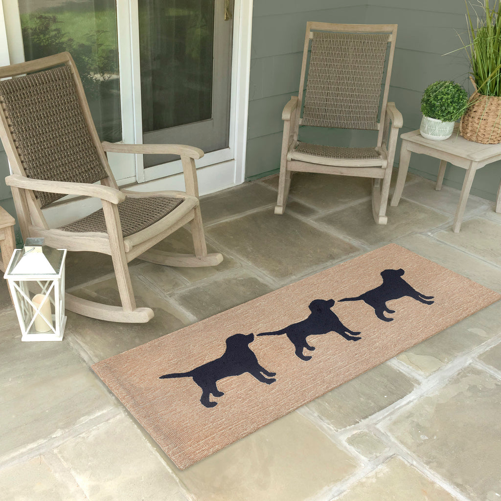 Frontporch Doggies Indoor Outdoor Mat