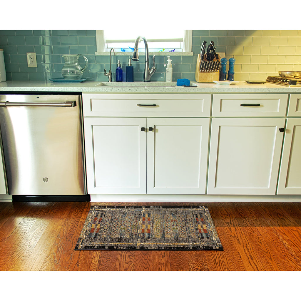 Esencia Tribal Stripe Indoor Outdoor Mat