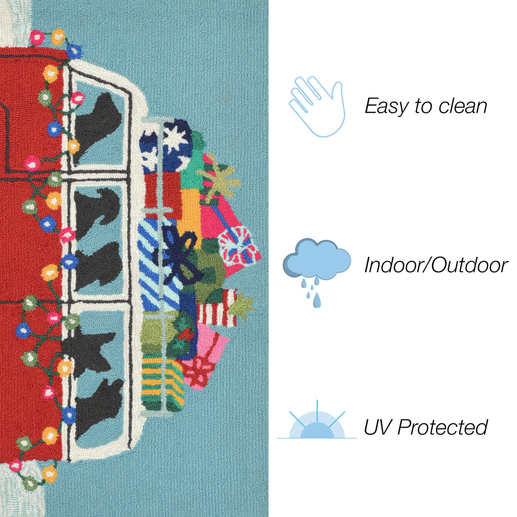 Frontporch Happy Howlidays Indoor Outdoor Mat