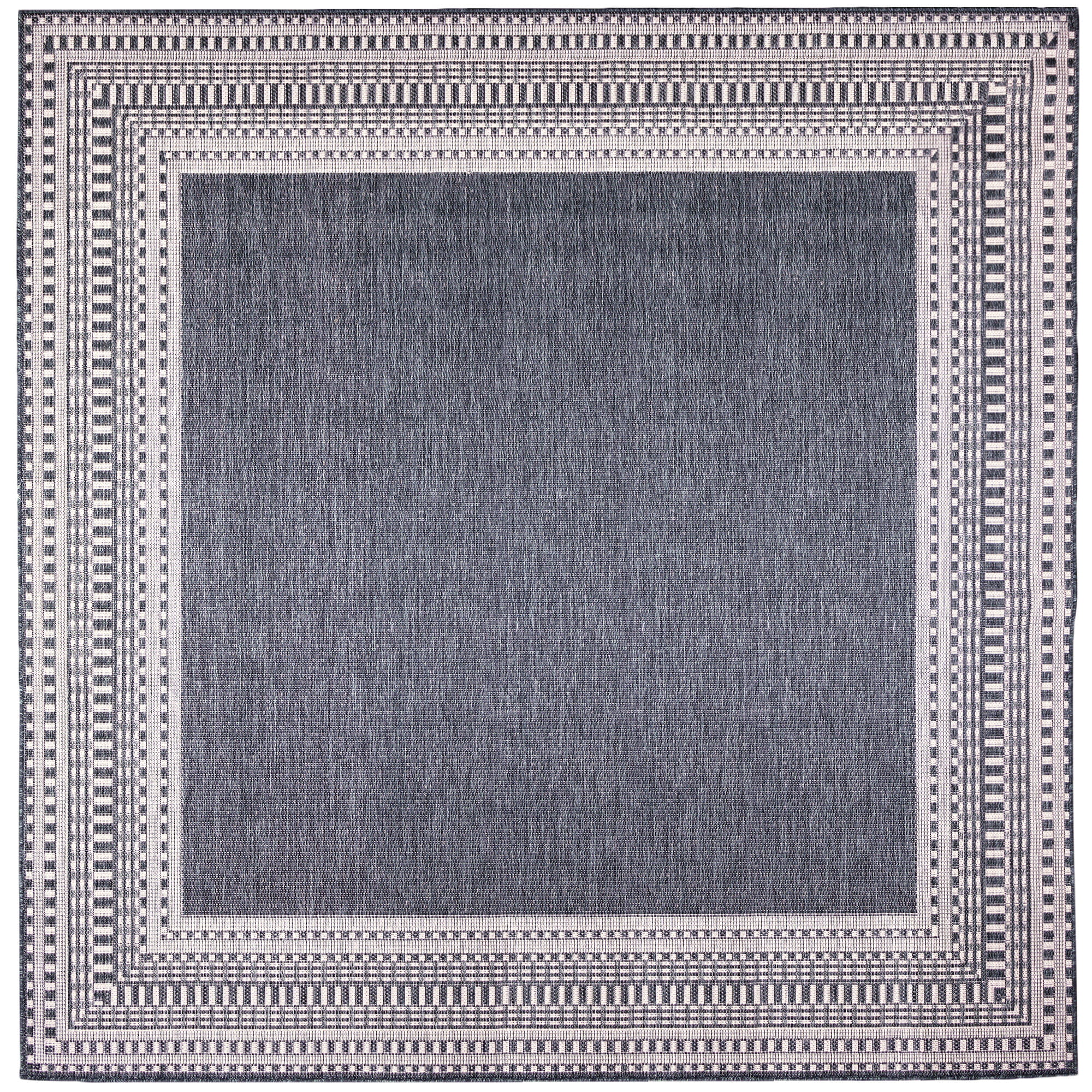 Malibu Etched Border Indoor Outdoor Area Rug