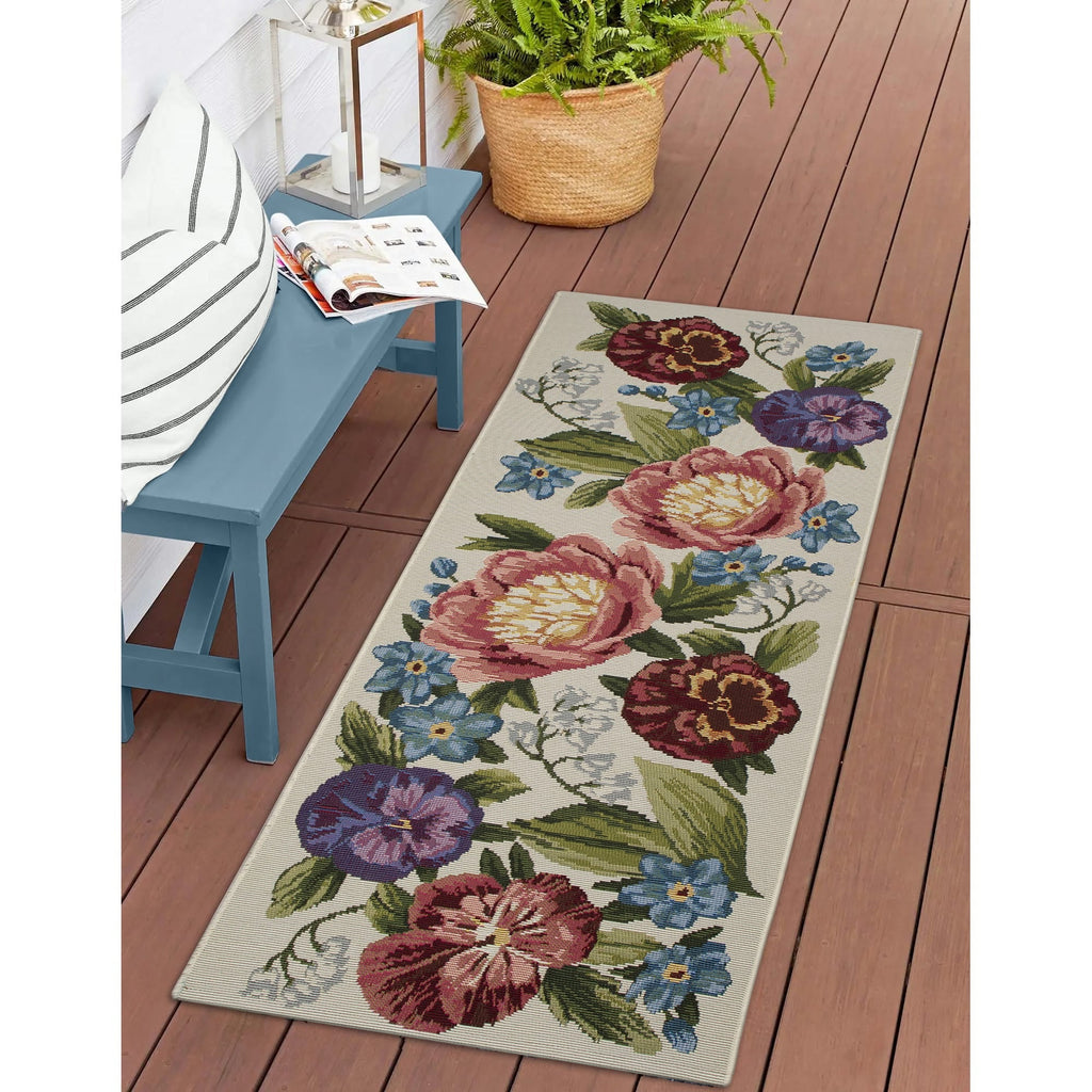 Esencia Secret Garden Indoor/Outdoor Mat