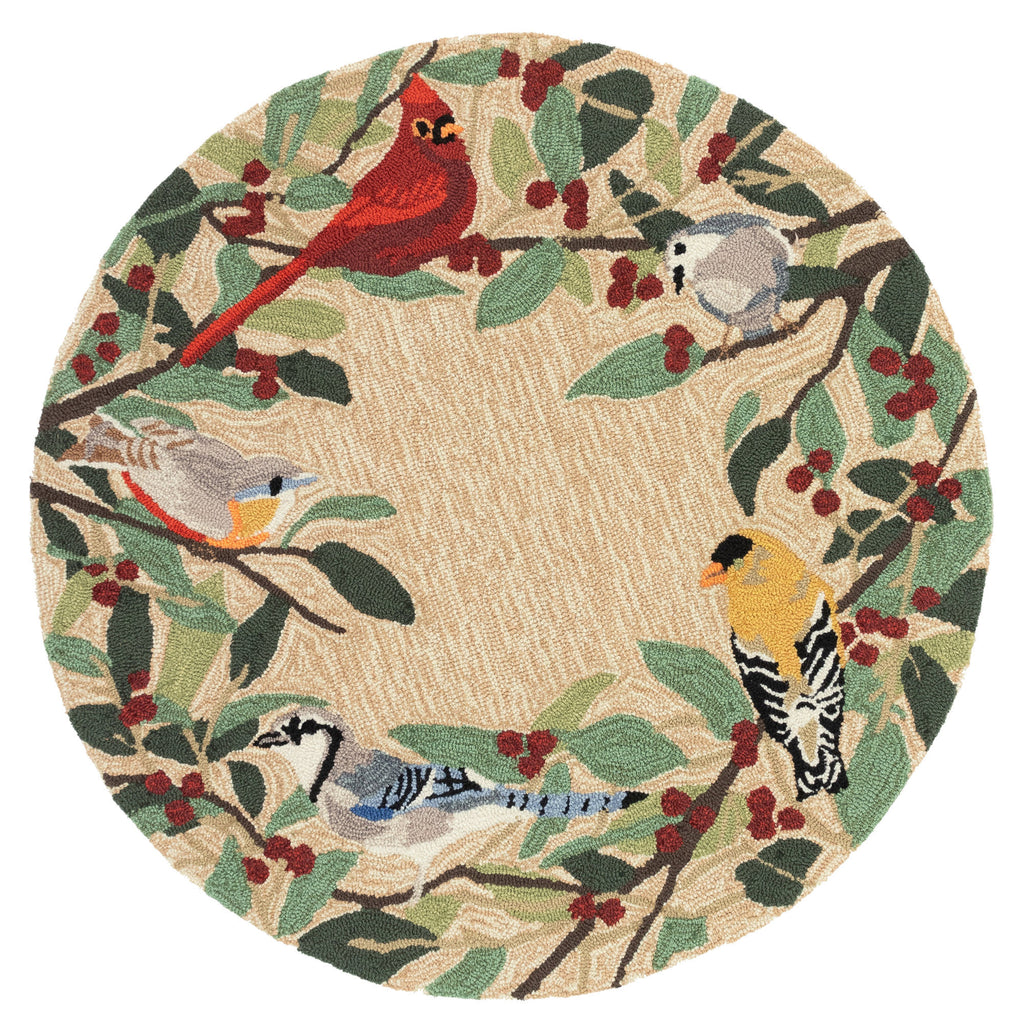 Frontporch Bird Border Indoor Outdoor Mat