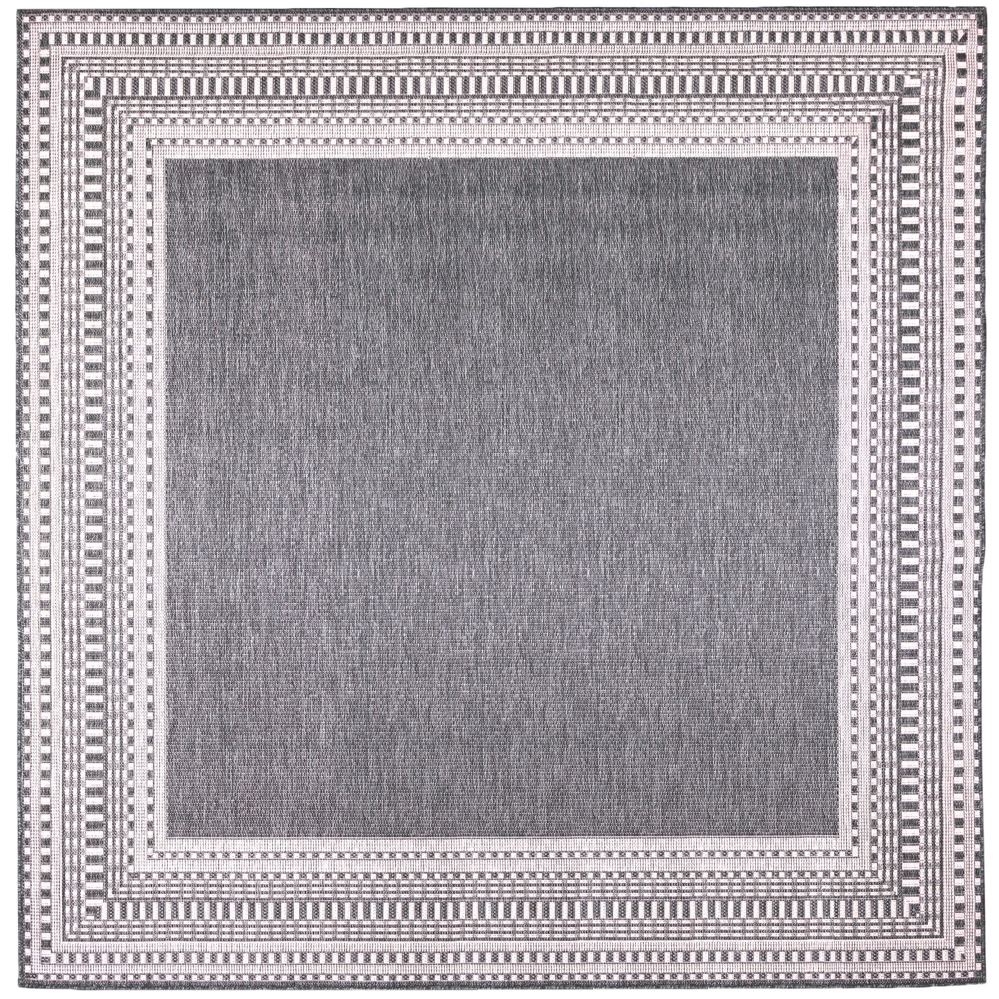 Malibu Etched Border Indoor Outdoor Area Rug
