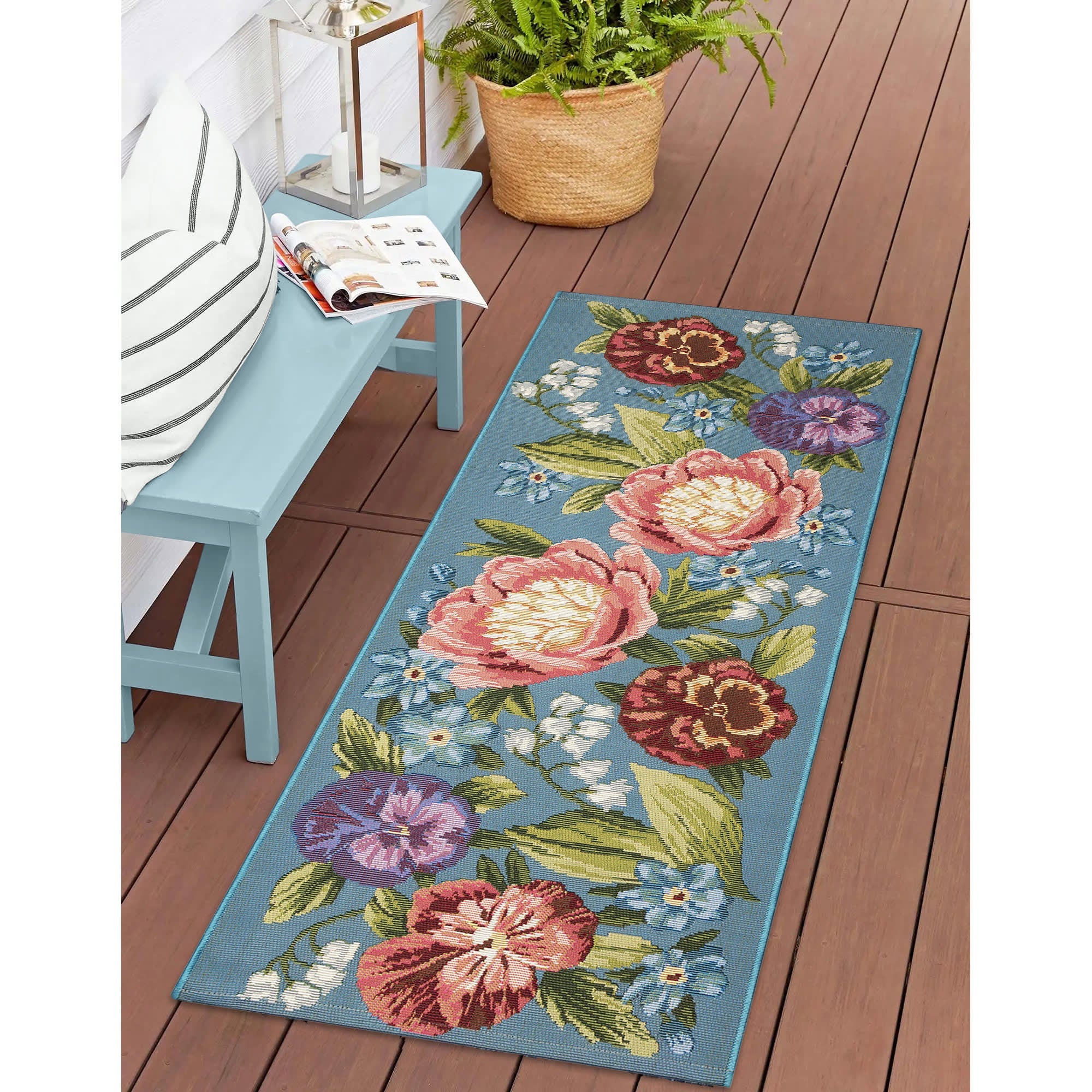 Esencia Secret Garden Indoor/Outdoor Mat