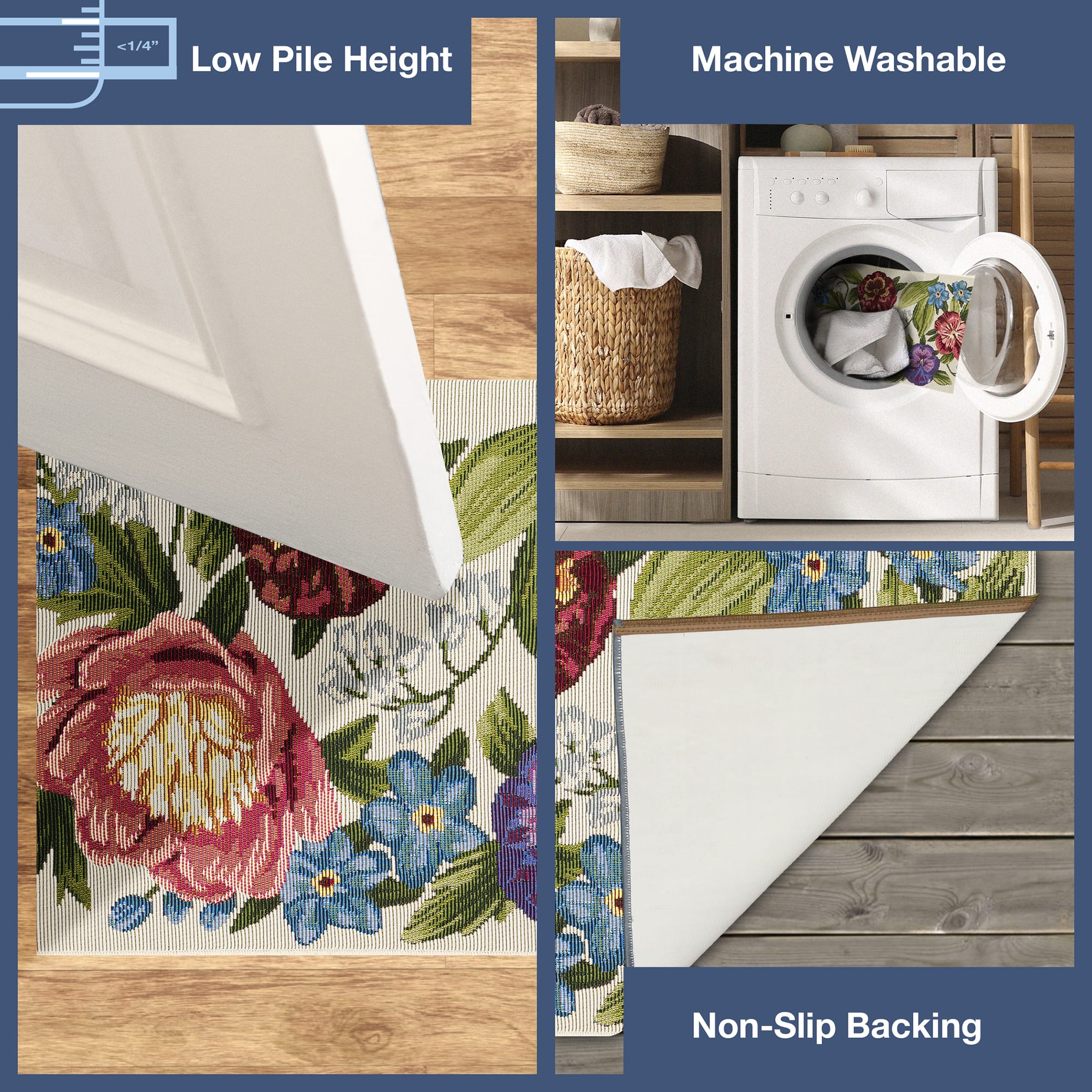 Esencia Secret Garden Indoor/Outdoor Mat