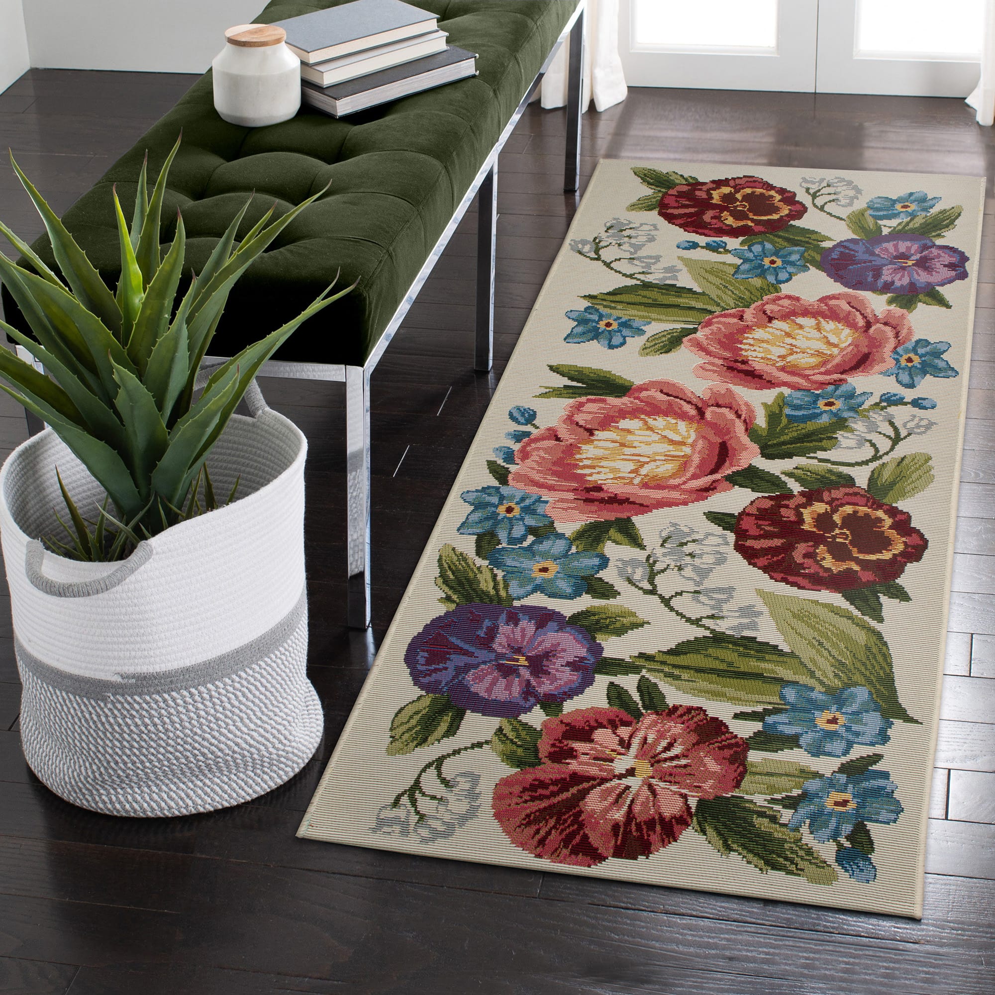 Esencia Secret Garden Indoor/Outdoor Mat