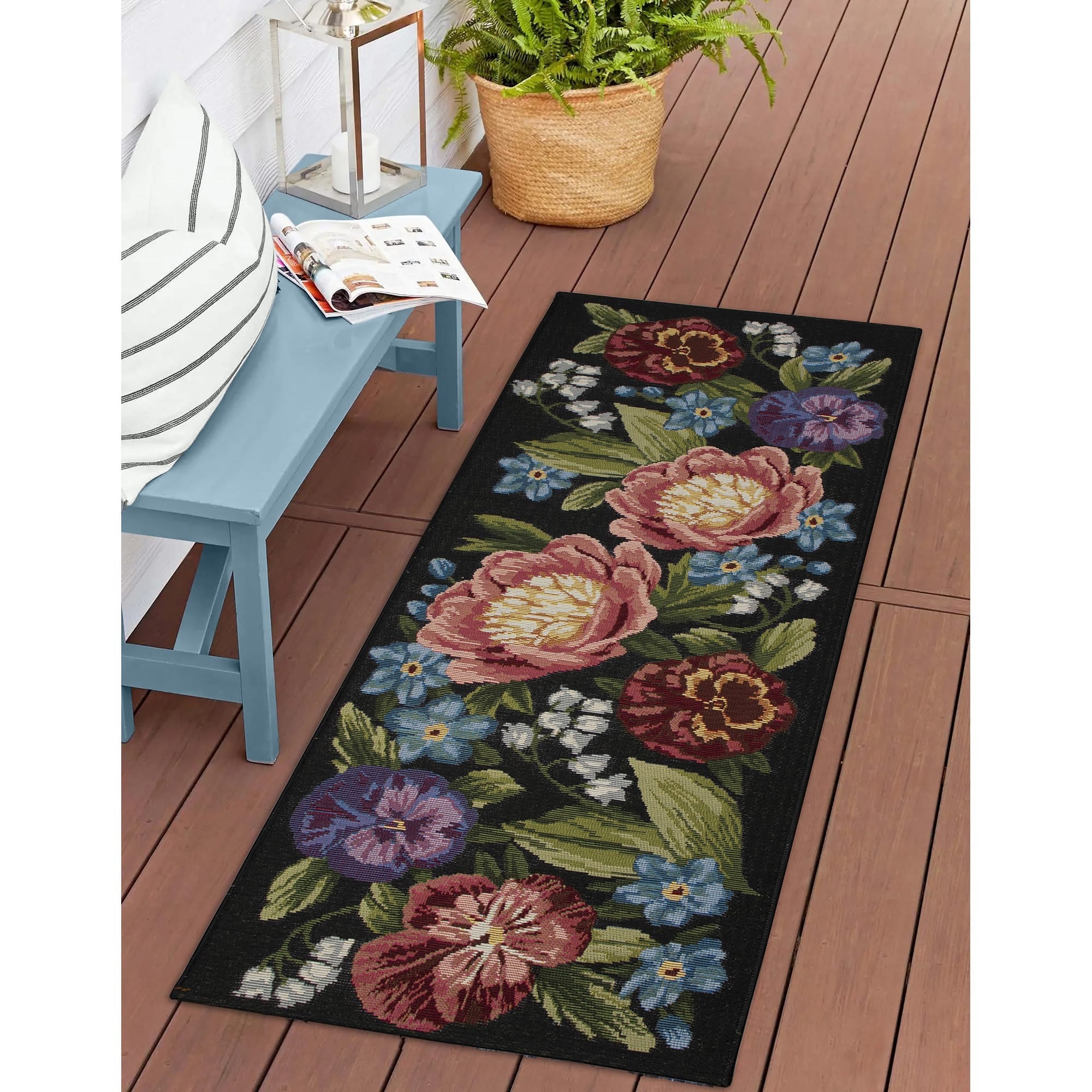 Esencia Secret Garden Indoor/Outdoor Mat